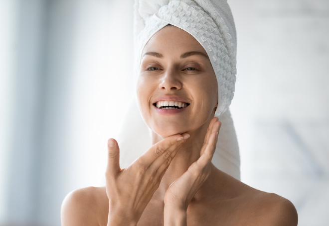 Woman Smiling